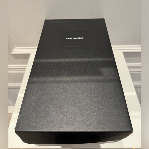 Brand new SAINT LAURENT Canvas and Leather Sneakers - Picture 8 of 8